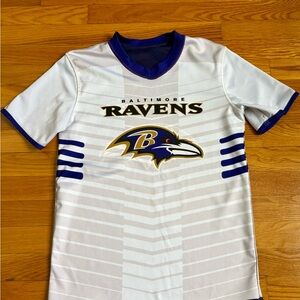 Baltimore Ravens NFL Flag Reversible Youth Large Jersey Purple Kids Football